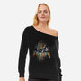 Borealis Road-Womens-Off Shoulder-Sweatshirt-kharmazero