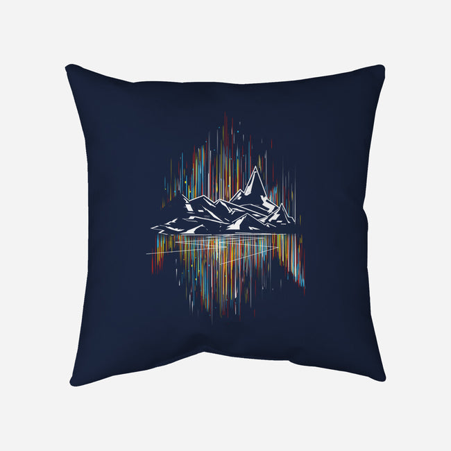 Borealis Road-None-Removable Cover-Throw Pillow-kharmazero