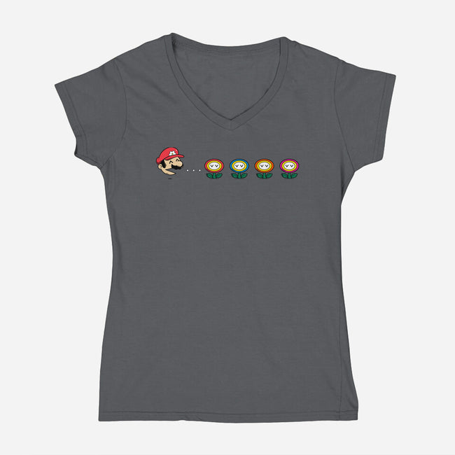 Spring Game-Womens-V-Neck-Tee-krisren28