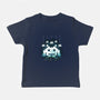 Space Moon Invaders-Baby-Basic-Tee-Vallina84