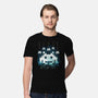 Space Moon Invaders-Mens-Premium-Tee-Vallina84