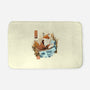 The Great Wave Fox-None-Memory Foam-Bath Mat-dandingeroz