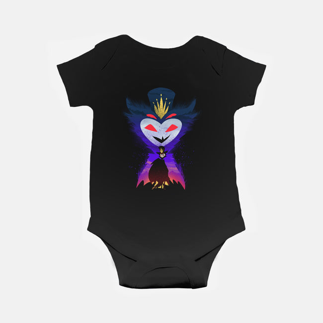 Blitzo Sunset-Baby-Basic-Onesie-dandingeroz