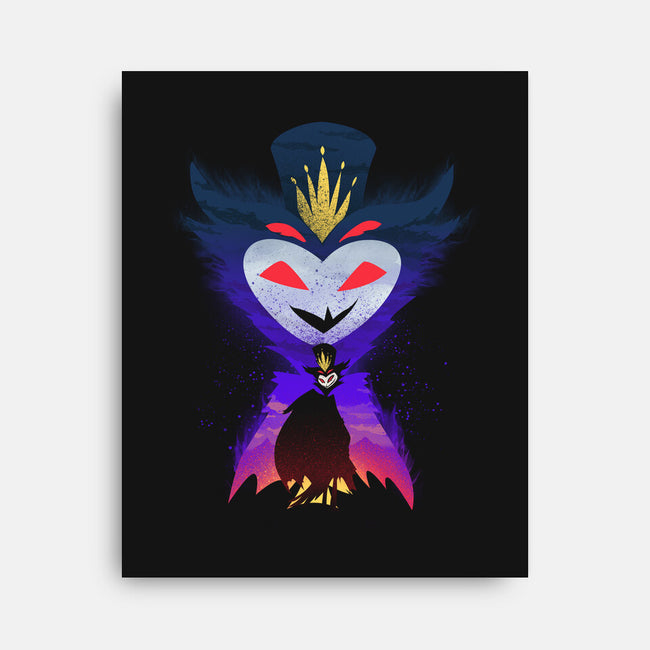 Blitzo Sunset-None-Stretched-Canvas-dandingeroz