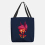 Alastor Sunset-None-Basic Tote-Bag-dandingeroz