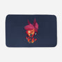 Alastor Sunset-None-Memory Foam-Bath Mat-dandingeroz