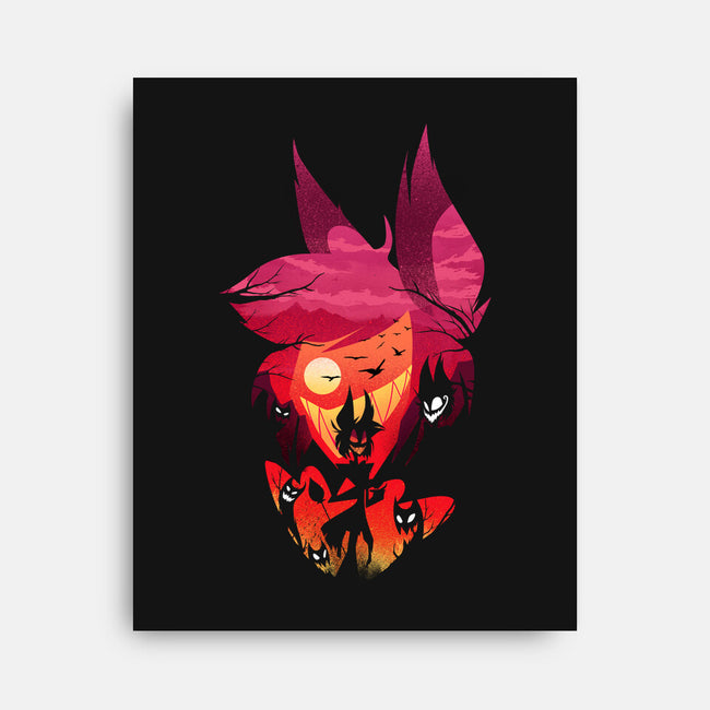 Alastor Sunset-None-Stretched-Canvas-dandingeroz