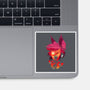 Alastor Sunset-None-Glossy-Sticker-dandingeroz