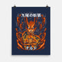 The Ninja Of The Nine Tails-None-Matte-Poster-Diego Oliver