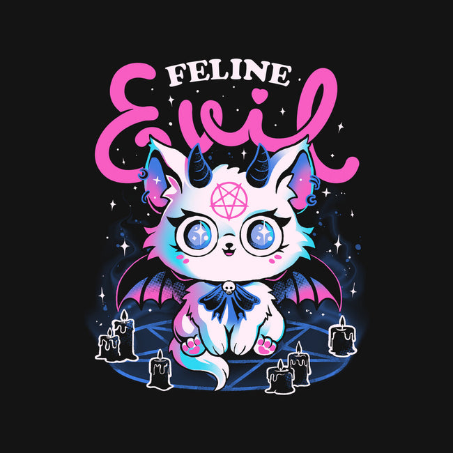 Feline Evil-None-Glossy-Sticker-eduely