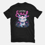 Feline Evil-Womens-Basic-Tee-eduely