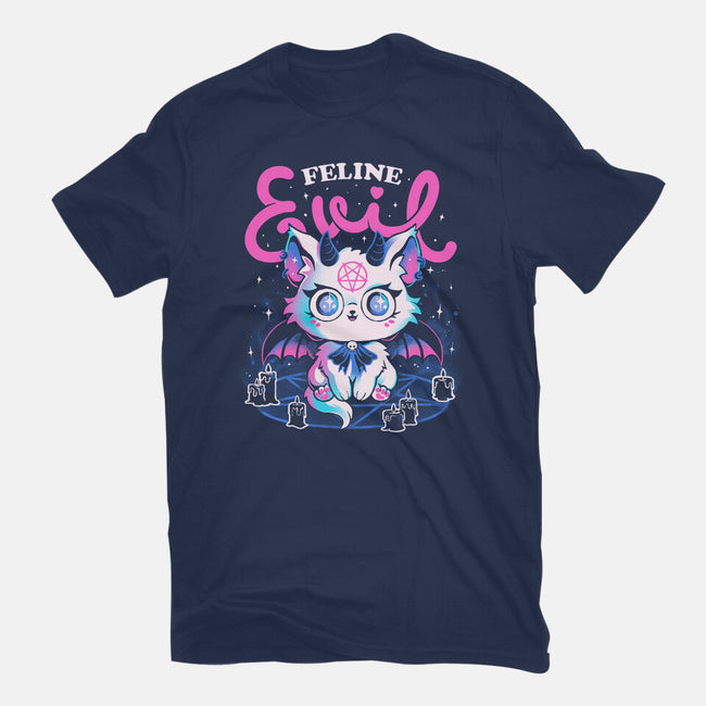 Feline Evil-Womens-Basic-Tee-eduely