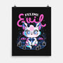 Feline Evil-None-Matte-Poster-eduely