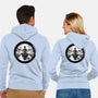 The Air Nomads Sumi-e-Unisex-Zip-Up-Sweatshirt-DrMonekers