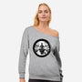 The Air Nomads Sumi-e-Womens-Off Shoulder-Sweatshirt-DrMonekers