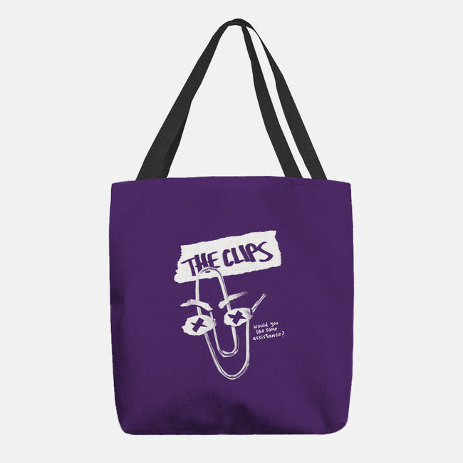 The Clips-None-Basic Tote-Bag-Aarons Art Room