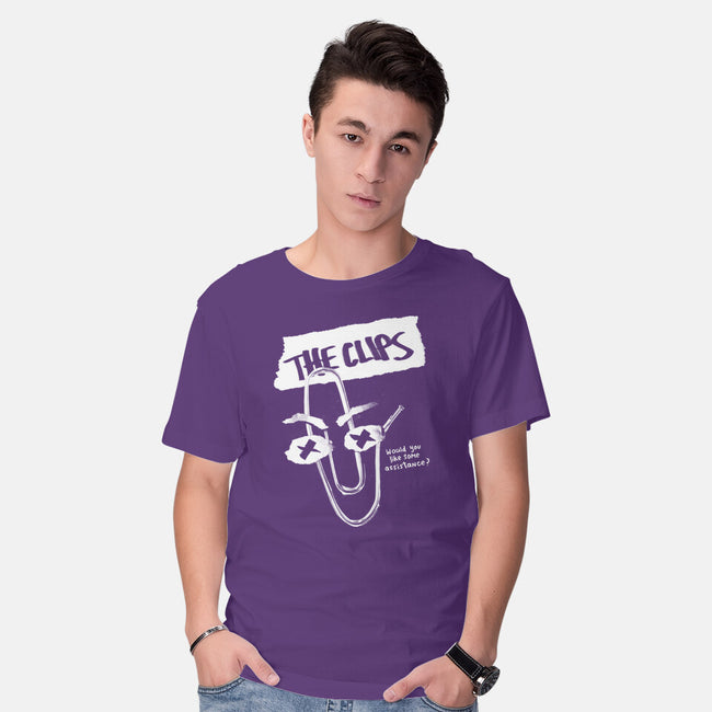 The Clips-Mens-Basic-Tee-Aarons Art Room