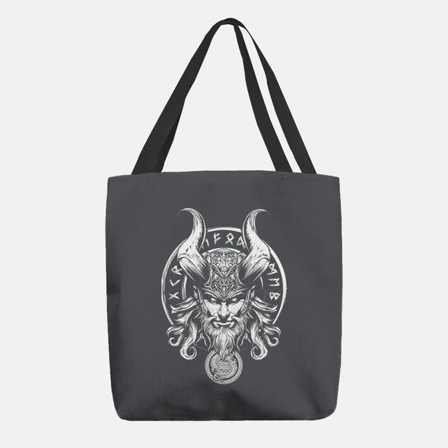 God Of Mischief And Trickery-None-Basic Tote-Bag-DrMonekers