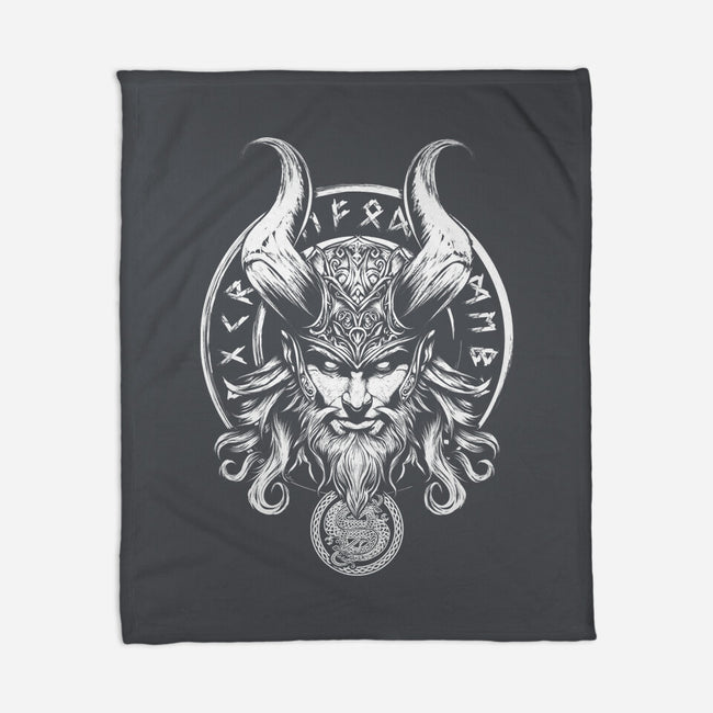 God Of Mischief And Trickery-None-Fleece-Blanket-DrMonekers