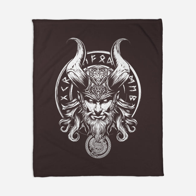 God Of Mischief And Trickery-None-Fleece-Blanket-DrMonekers