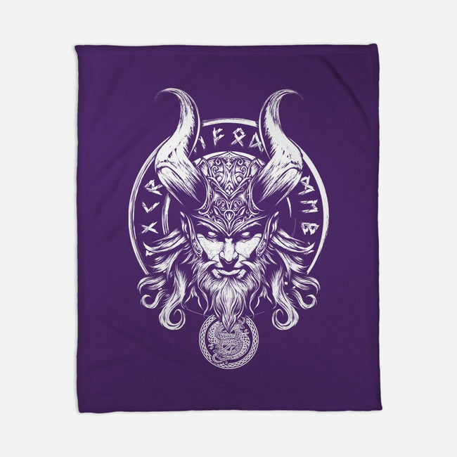 God Of Mischief And Trickery-None-Fleece-Blanket-DrMonekers