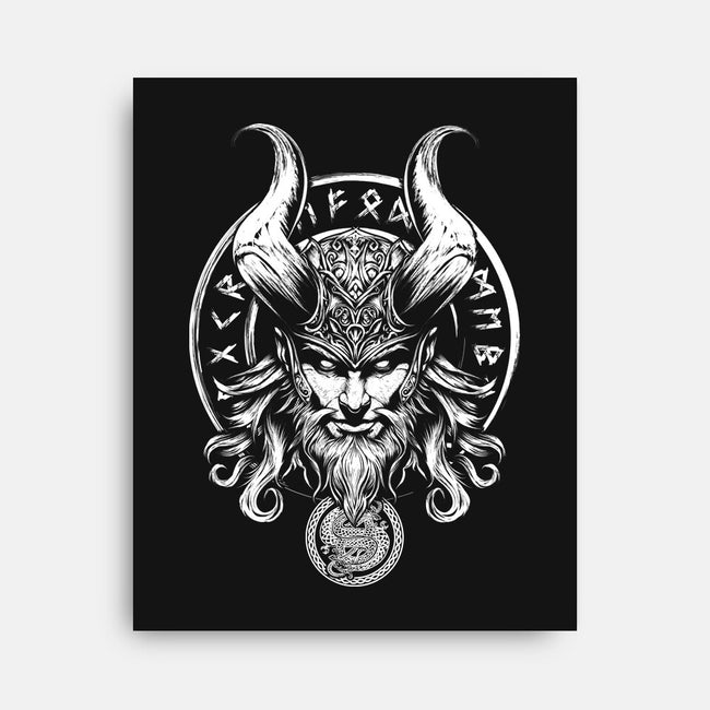 God Of Mischief And Trickery-None-Stretched-Canvas-DrMonekers