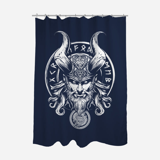 God Of Mischief And Trickery-None-Polyester-Shower Curtain-DrMonekers