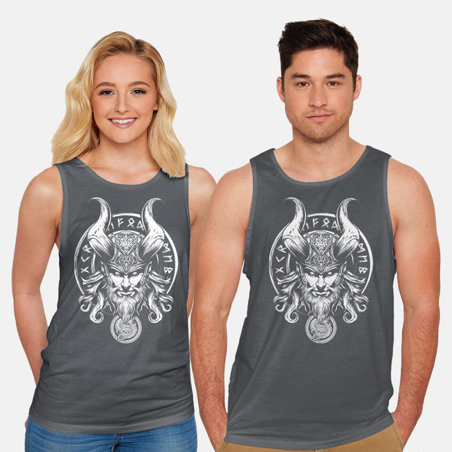 God Of Mischief And Trickery-Unisex-Basic-Tank-DrMonekers