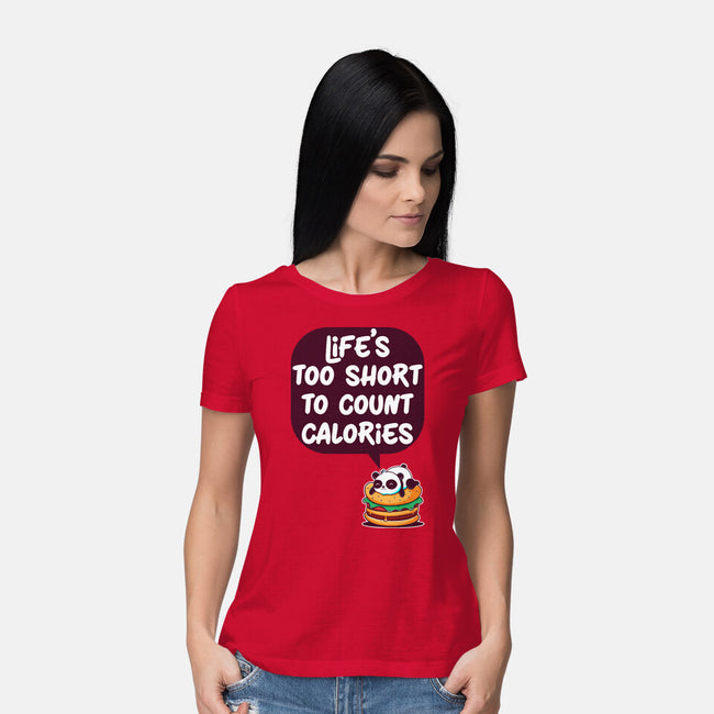 Life's Too Short-Womens-Basic-Tee-Jelly89