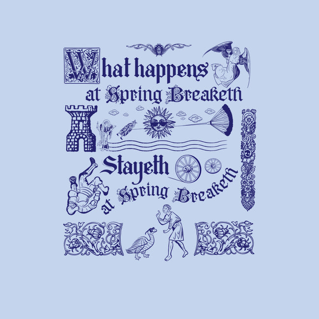 Ye Olde Spring Break-Womens-Basic-Tee-rocketman_art