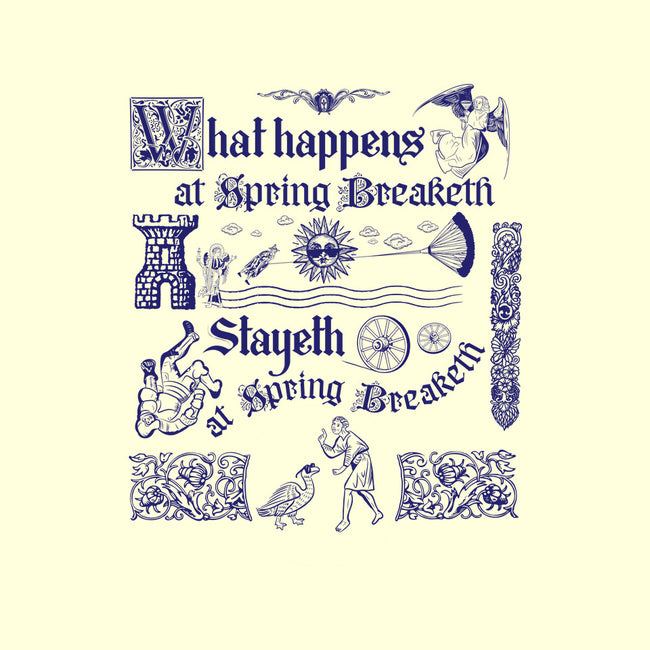 Ye Olde Spring Break-Mens-Basic-Tee-rocketman_art