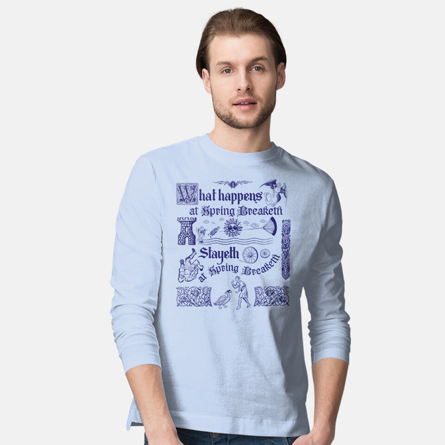 Ye Olde Spring Break-Mens-Long Sleeved-Tee-rocketman_art