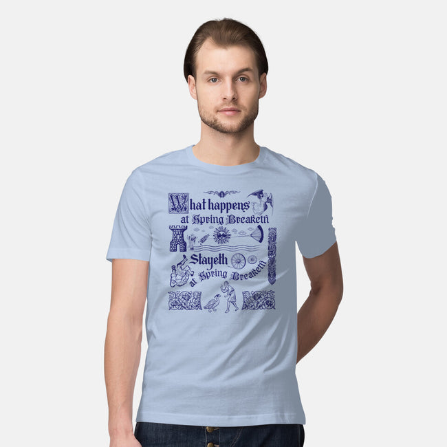 Ye Olde Spring Break-Mens-Premium-Tee-rocketman_art