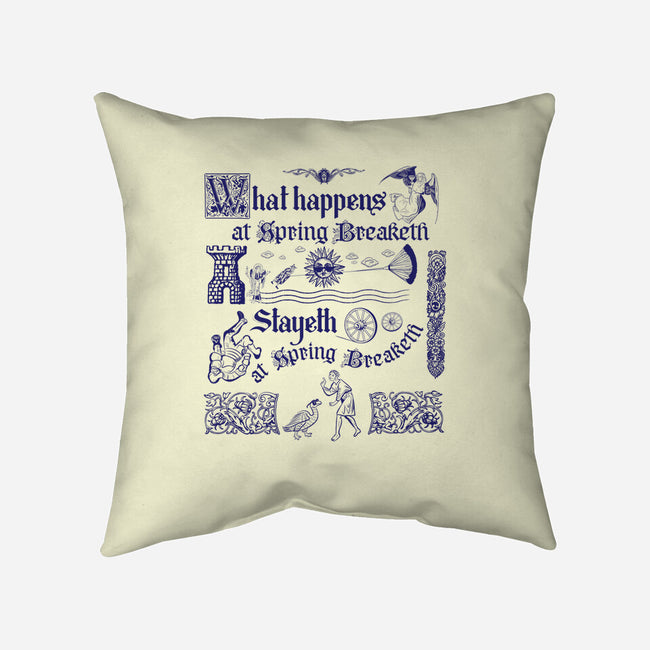 Ye Olde Spring Break-None-Removable Cover w Insert-Throw Pillow-rocketman_art