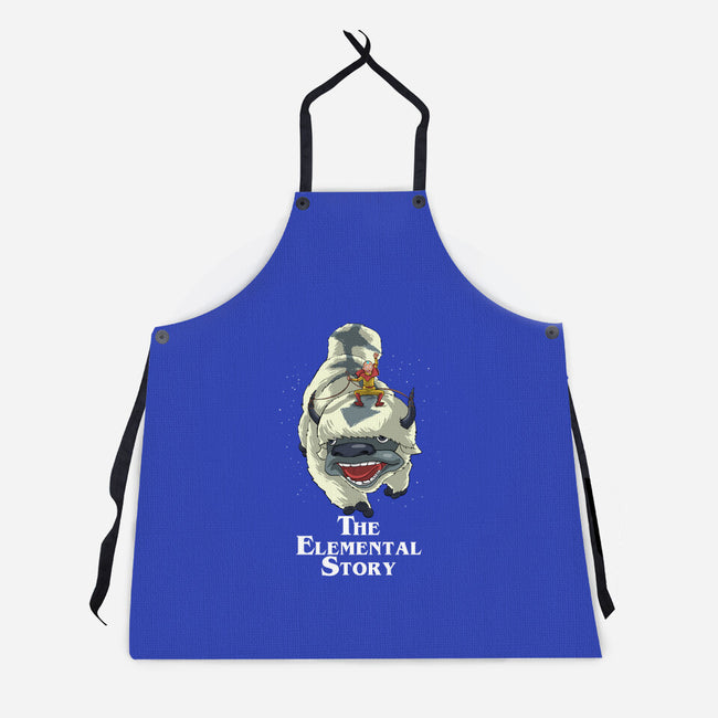 The Elemental Story-Unisex-Kitchen-Apron-zascanauta