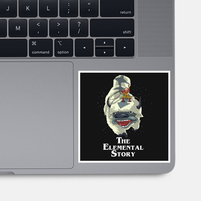 The Elemental Story-None-Glossy-Sticker-zascanauta