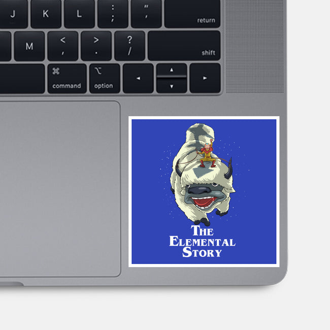 The Elemental Story-None-Glossy-Sticker-zascanauta