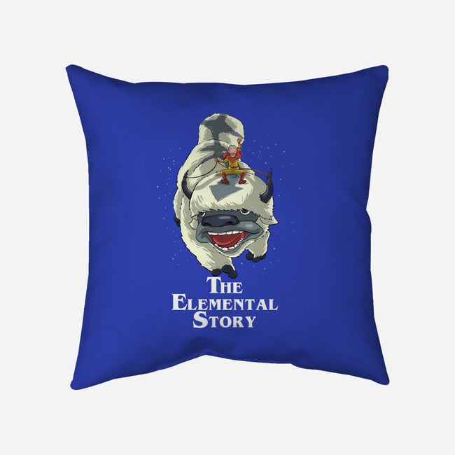 The Elemental Story-None-Removable Cover-Throw Pillow-zascanauta