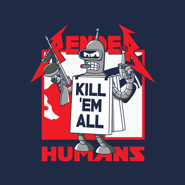 Kill Em All-Mens-Long Sleeved-Tee-Xentee