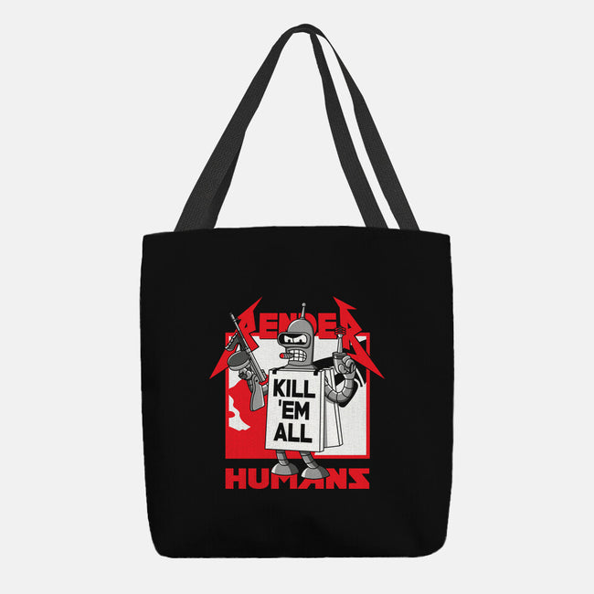 Kill Em All-None-Basic Tote-Bag-Xentee