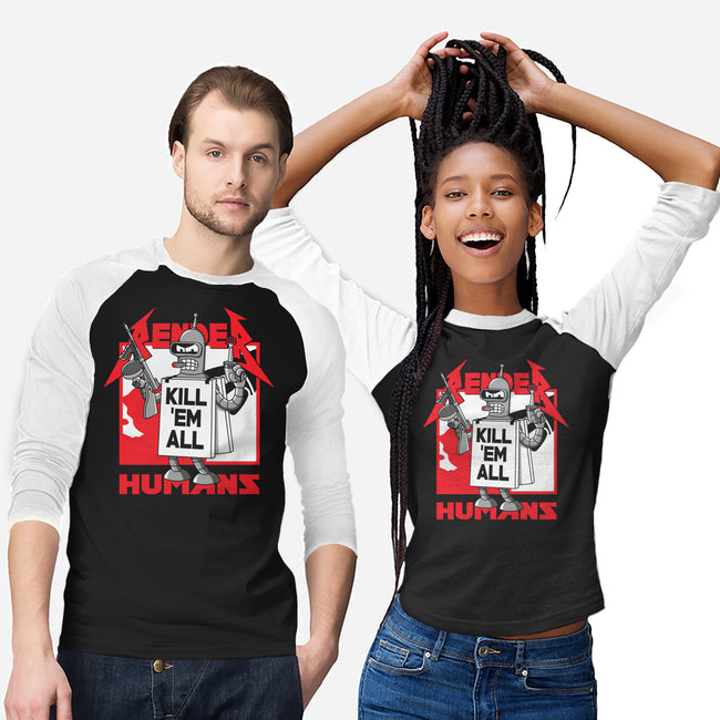 Kill Em All-Unisex-Baseball-Tee-Xentee