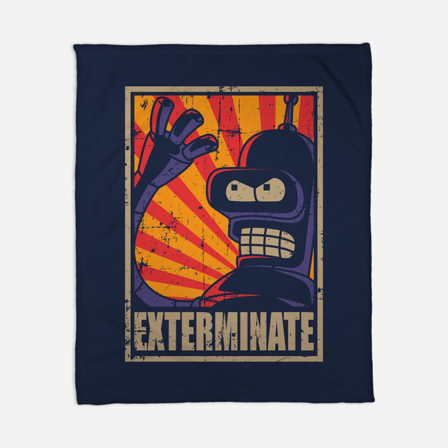 Exterminate-None-Fleece-Blanket-Xentee