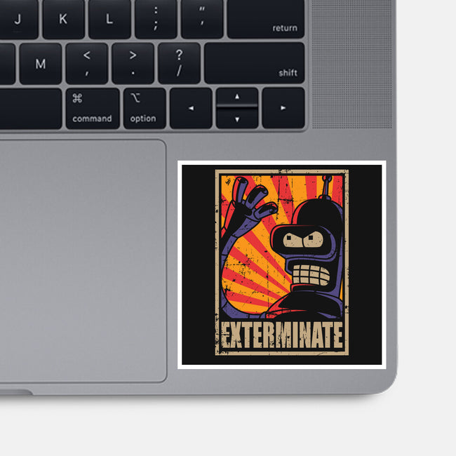 Exterminate-None-Glossy-Sticker-Xentee