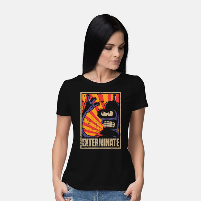 Exterminate-Womens-Basic-Tee-Xentee