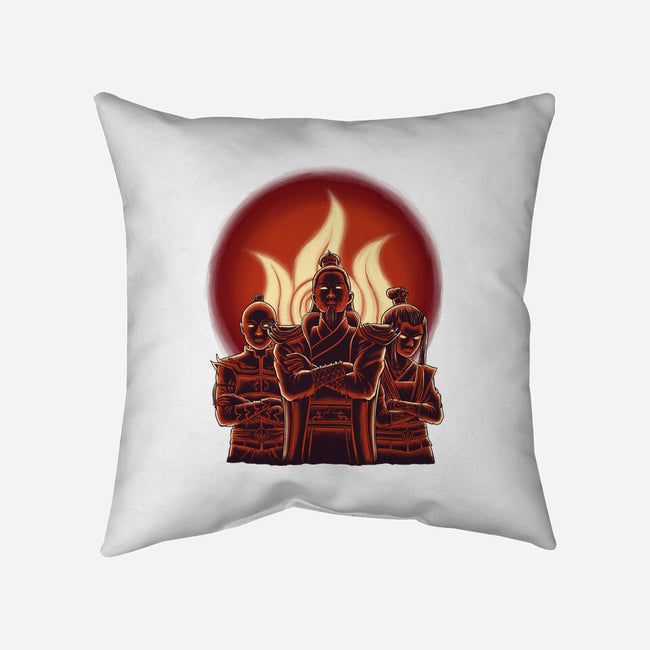 Fire Lords-None-Removable Cover-Throw Pillow-rmatix