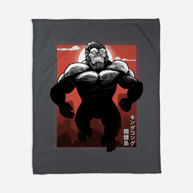 Mighty Kong-None-Fleece-Blanket-Astrobot Invention