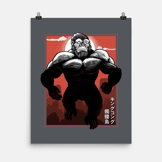 Mighty Kong-None-Matte-Poster-Astrobot Invention