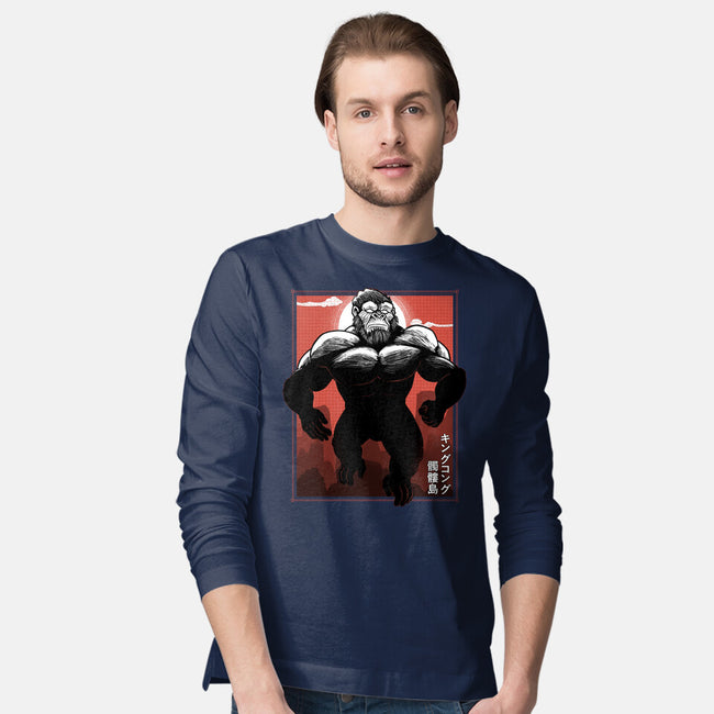 Mighty Kong-Mens-Long Sleeved-Tee-Astrobot Invention