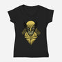 The Weapon X-Womens-V-Neck-Tee-Astrobot Invention