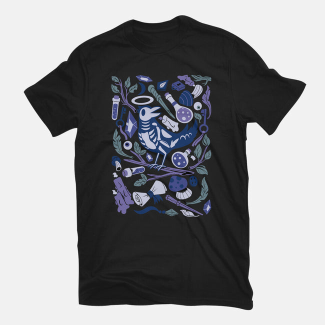 Dark Alchemist-Unisex-Basic-Tee-FunkVampire